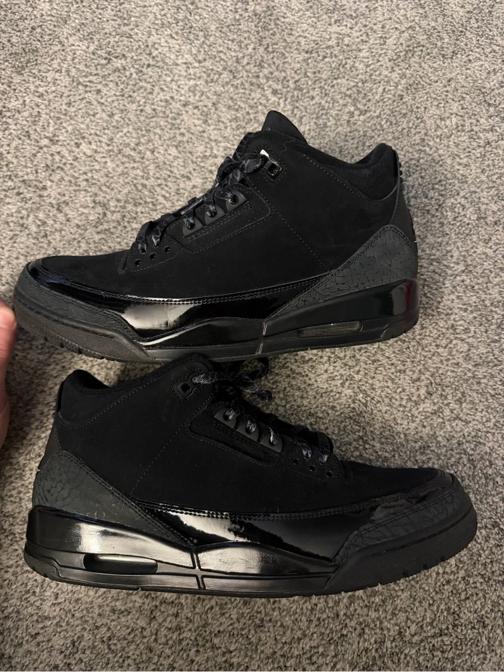 Jordan Men's Retro 3 Black Cats